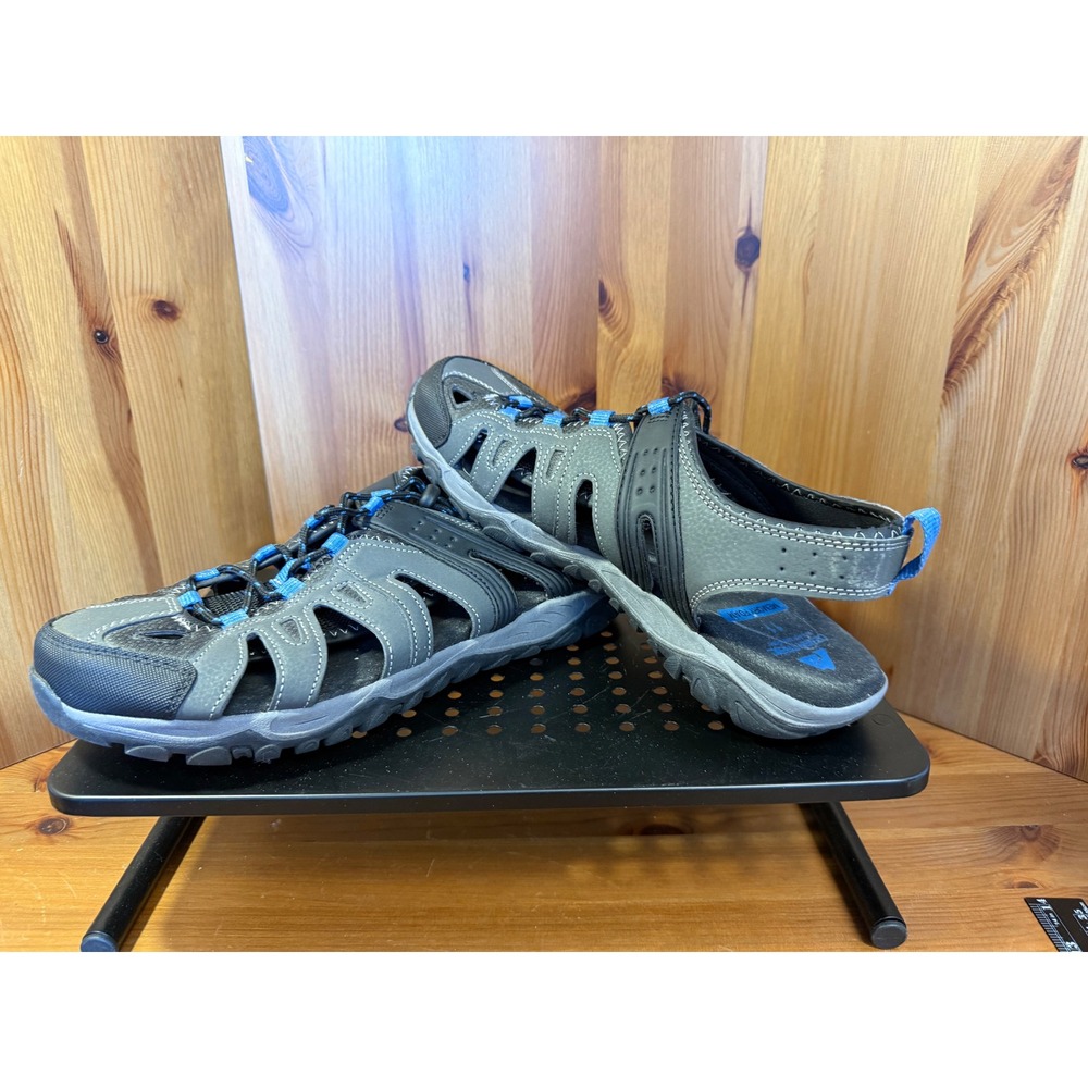 Ozark Trail‎ Men's Gray Closed Toe Sport Sandals Memory Foam Size 11
